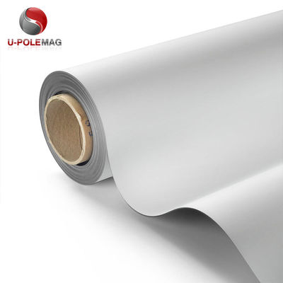 Rolo magnético de borracha PVC branco/Rolo de folha magnética permanente/Material do rolo magnético