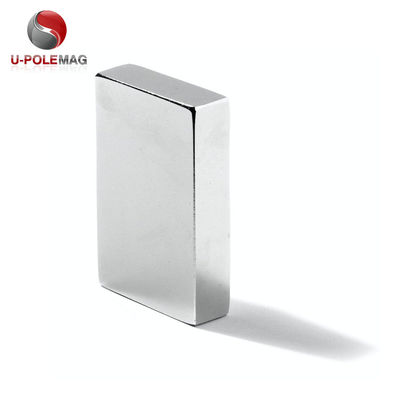 50X25X10mm Ndfeb Grau N35 Neodímio Materiais magnéticos para Tolerância de Precisão /-0,05mm