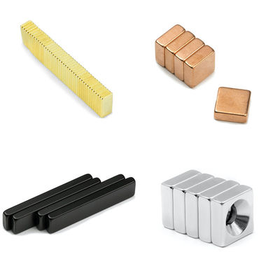 50X25X10mm Ndfeb Grau N35 Neodímio Materiais magnéticos para Tolerância de Precisão /-0,05mm