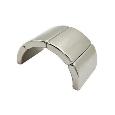 Magnético permanente de segmento de arco N42 NdFeB para geradores de rotor de turbinas eólicas