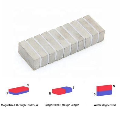 Serviço de corte SmCo ímãs retangulares 5-16mm resistência extrema barra de bloco magnético
