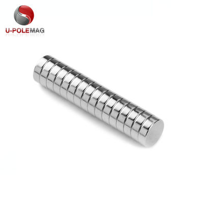 Moldagem de ímã cilíndrico de neodímio de 10 mm x 3 mm para materiais magnéticos permanentes