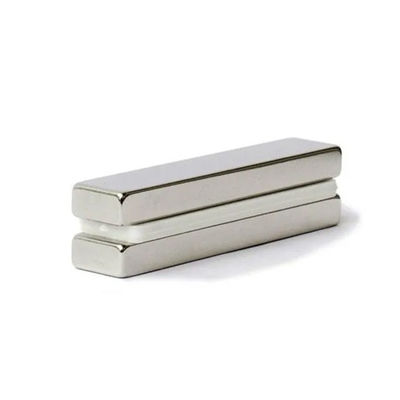 Imãs de barras de neodímio permanente Imãs NdFeB de terras raras de dupla face 35 x 20 x 5 mm