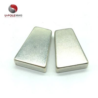 Dimensão personalizada N48 Neodímio ímã trapezoidal para gerador de vento vibrator de temperatura