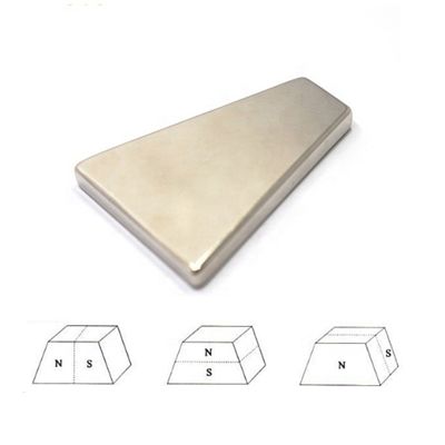 Dimensão personalizada N48 Neodímio ímã trapezoidal para gerador de vento vibrator de temperatura