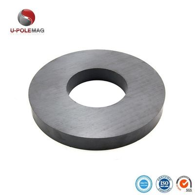Y25 Ferrite Magnetic Ring Speaker Magnet com tolerância de ± 1% e forma retangular