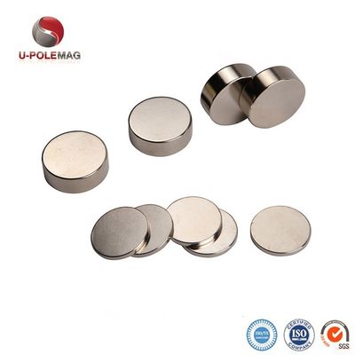 Mini redondo ímã de disco de neodímio D10 N35 N52 Revestimento de ouro para eficiência de corte