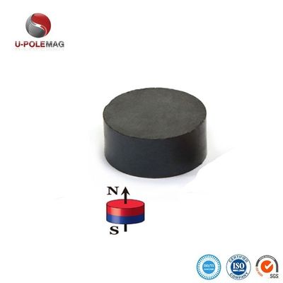 Nenhum grau ou pedido especial Y30 Ferrite cerâmico disco redondo plano ímã forte de um lado