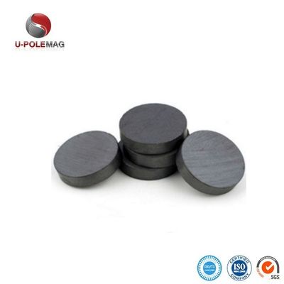 Nenhum grau ou pedido especial Y30 Ferrite cerâmico disco redondo plano ímã forte de um lado
