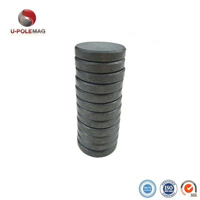 Nenhum grau ou pedido especial Y30 Ferrite cerâmico disco redondo plano ímã forte de um lado