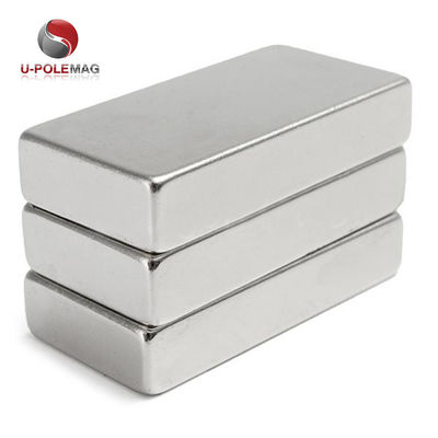 Bloco de ímãs NdFeB Super Strong N52 N48 Grau para terras raras Permanente retangular