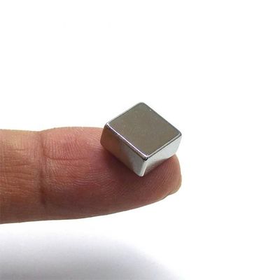 Bloco de ímã de neodímio permanente 10 mm para ímãs NdFeB de terras raras rectangulares fortes