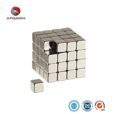 ± 1% Tolerância N35 N52 5mm Cubo Ímã de neodímio 1,14KG Puxa com o Sistema ISO9001 2000