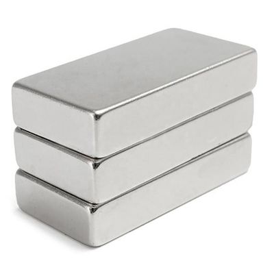 Magnético de neodímio de alta qualidade N52 Magnético industrial Quadrado Magnético de bloco NdFeB retangular