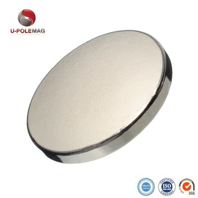 Magnetos de disco de neodímio adesivo de dois lados com fixação permanente e revestimento de Ni-Cu-Ni