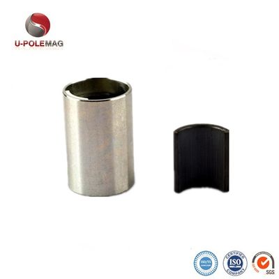 Ímãs cerâmicos de arco de ferrite permanente acessíveis e duráveis para aplicações de motores
