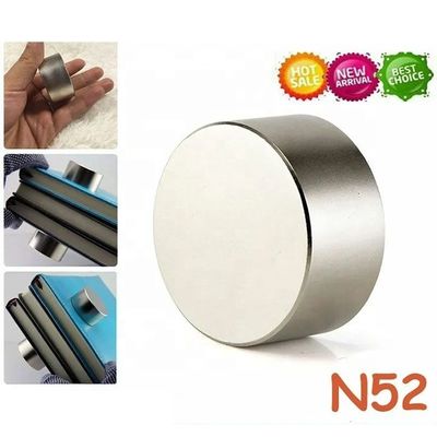 Ímã de cilindro de neodímio permanente N45 N52 D70x40mm Ímã superforte para máquinas