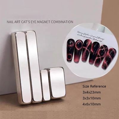 Crie unhas únicas de olho de gato com o kit de barras de neodímio personalizado